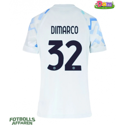 Inter Milan Federico Dimarco #32 Bortatröja Kvinnor 2025-26 Kortärmad